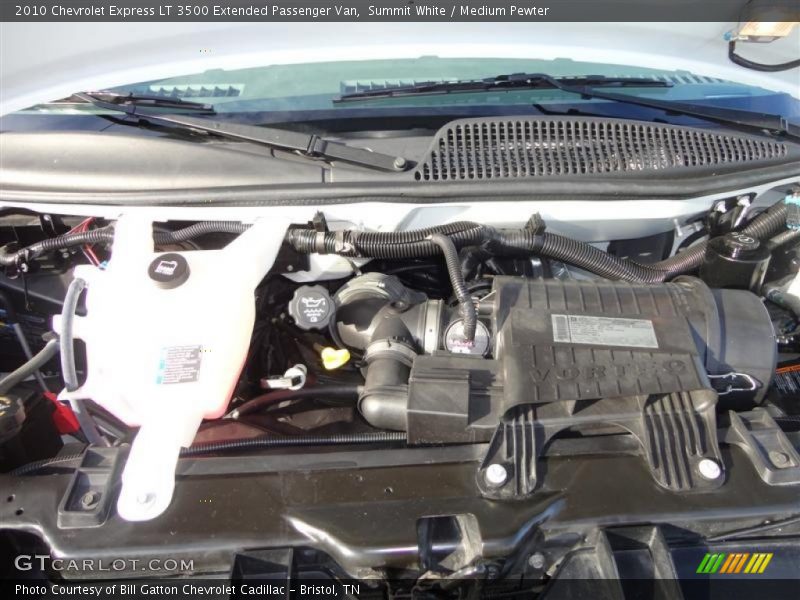 Summit White / Medium Pewter 2010 Chevrolet Express LT 3500 Extended Passenger Van