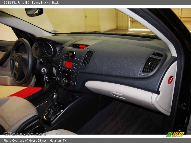Ebony Black / Black 2012 Kia Forte EX