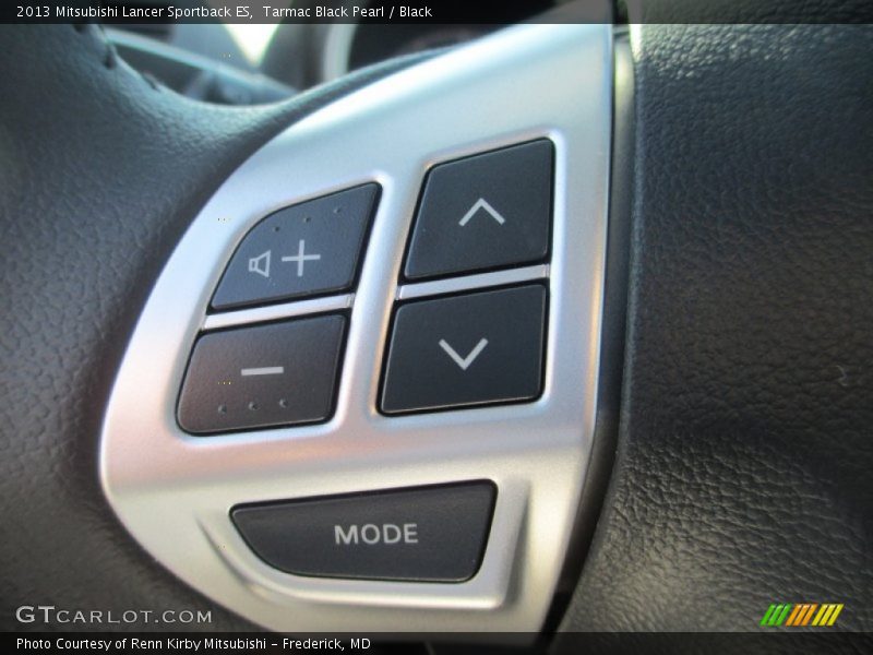 Controls of 2013 Lancer Sportback ES