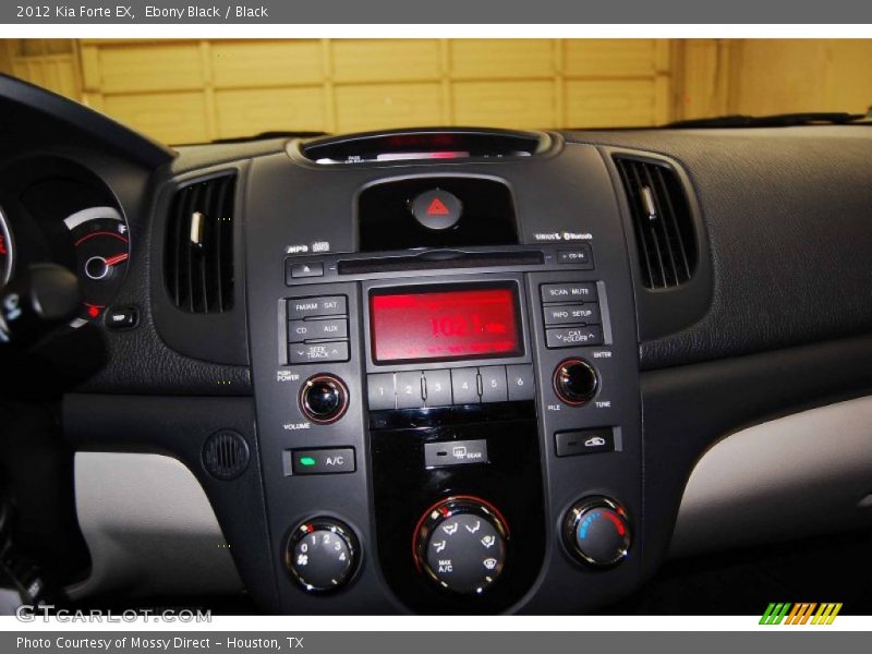 Ebony Black / Black 2012 Kia Forte EX