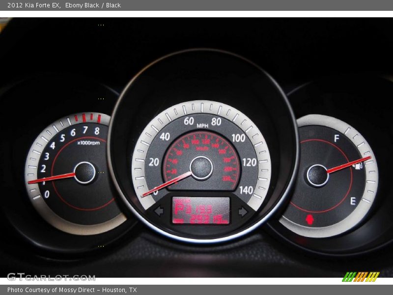 Ebony Black / Black 2012 Kia Forte EX