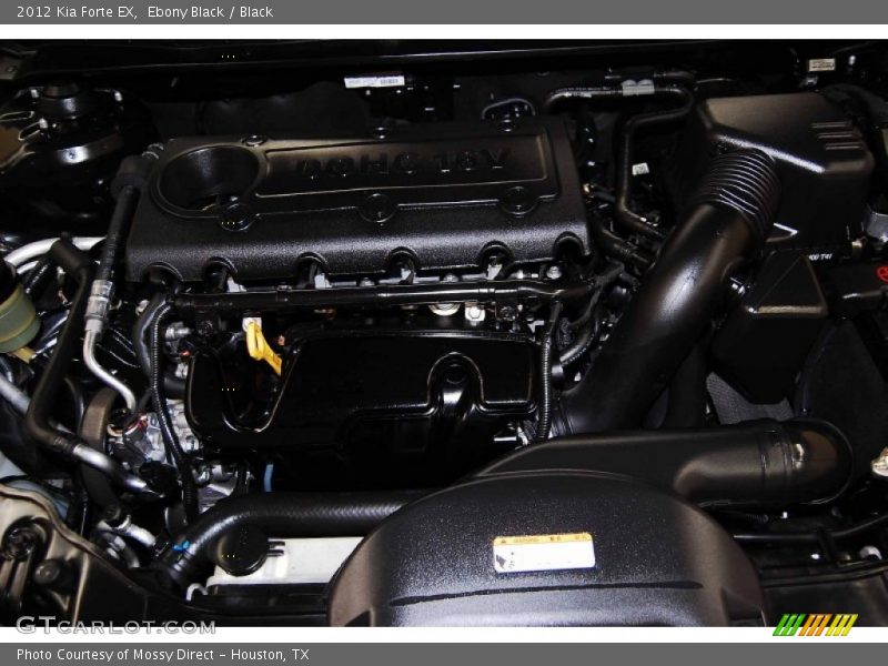 Ebony Black / Black 2012 Kia Forte EX