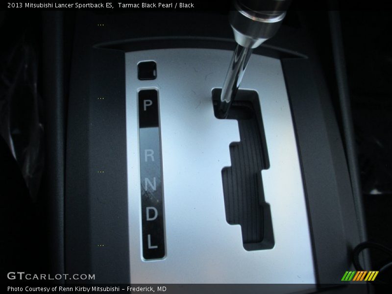 Tarmac Black Pearl / Black 2013 Mitsubishi Lancer Sportback ES
