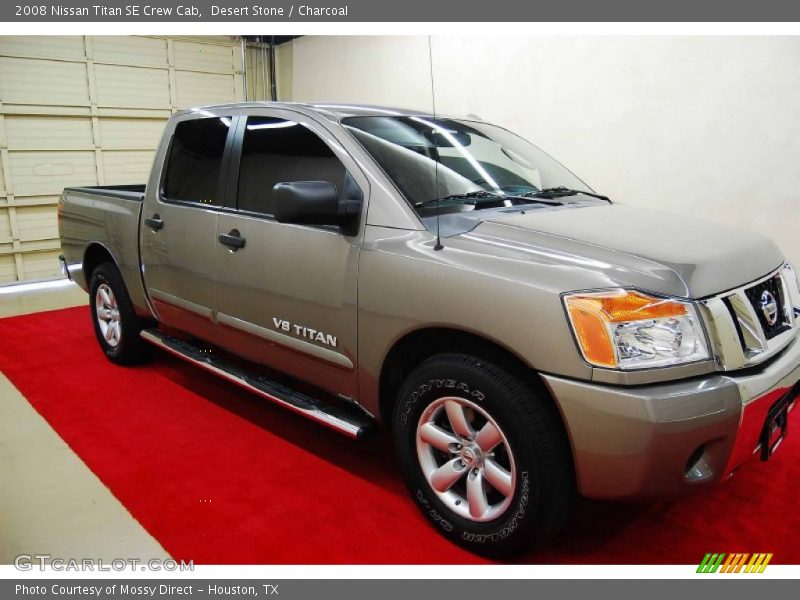 Desert Stone / Charcoal 2008 Nissan Titan SE Crew Cab