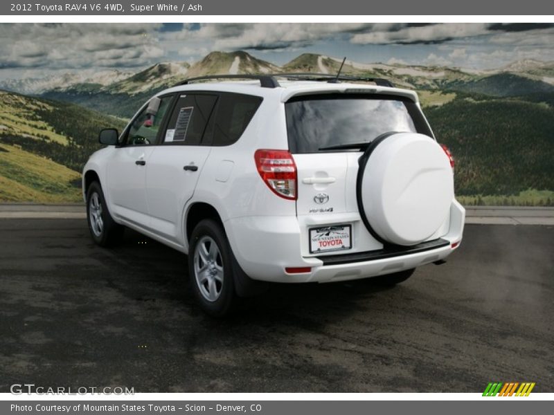 Super White / Ash 2012 Toyota RAV4 V6 4WD