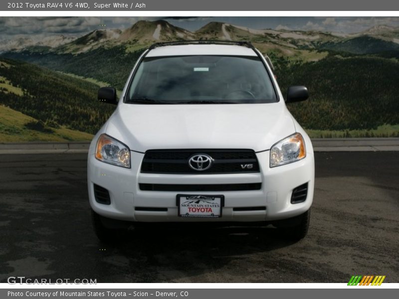Super White / Ash 2012 Toyota RAV4 V6 4WD