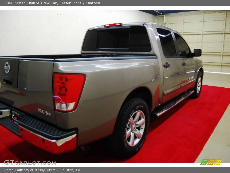 Desert Stone / Charcoal 2008 Nissan Titan SE Crew Cab