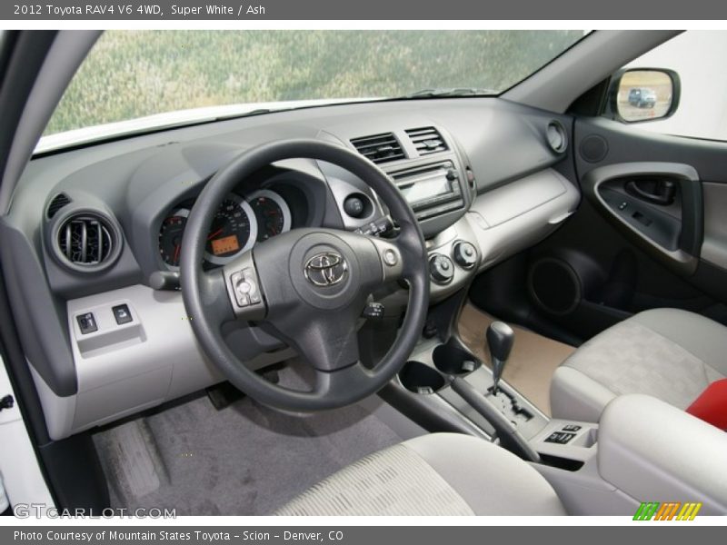 Super White / Ash 2012 Toyota RAV4 V6 4WD