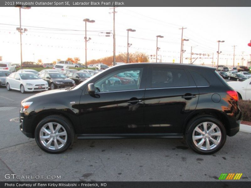 Labrador Black Pearl / Black 2013 Mitsubishi Outlander Sport SE