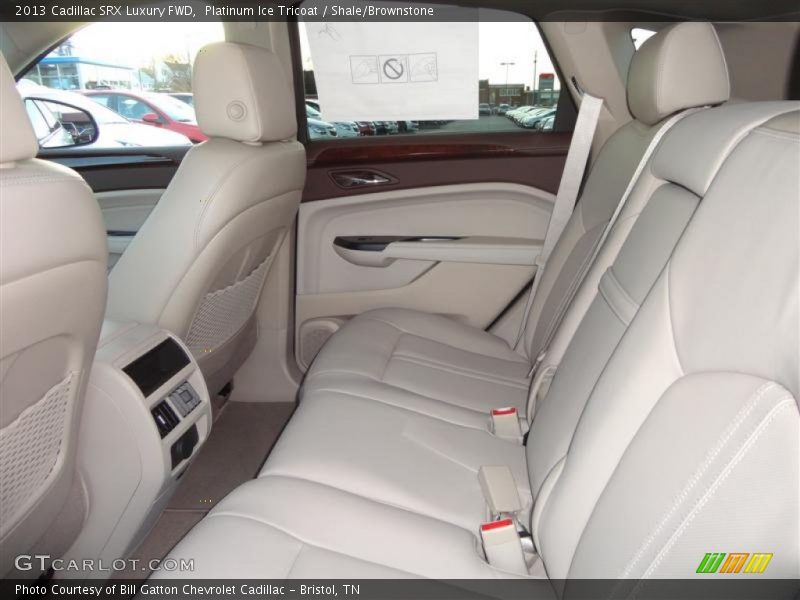 Platinum Ice Tricoat / Shale/Brownstone 2013 Cadillac SRX Luxury FWD