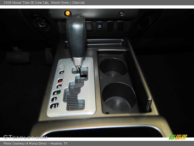 Desert Stone / Charcoal 2008 Nissan Titan SE Crew Cab