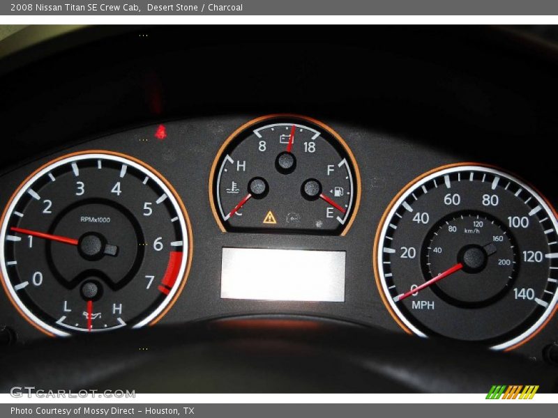 Desert Stone / Charcoal 2008 Nissan Titan SE Crew Cab
