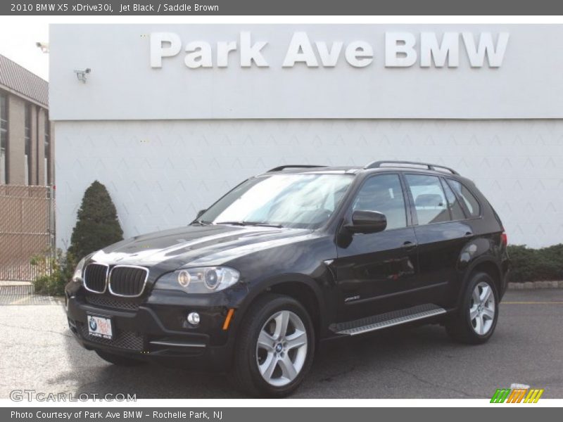 Jet Black / Saddle Brown 2010 BMW X5 xDrive30i
