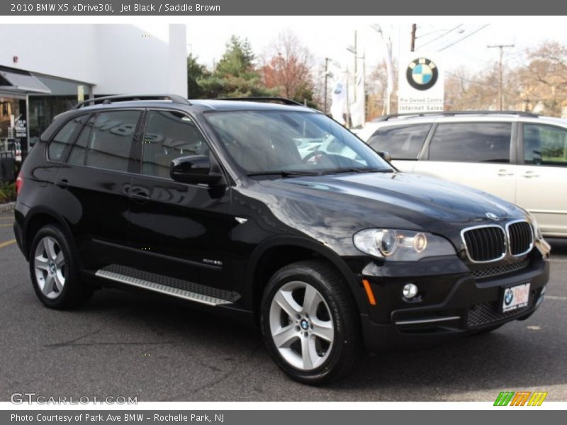 Jet Black / Saddle Brown 2010 BMW X5 xDrive30i