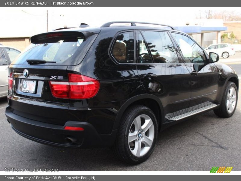 Jet Black / Saddle Brown 2010 BMW X5 xDrive30i