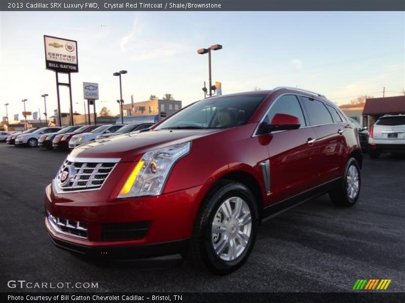 Crystal Red Tintcoat / Shale/Brownstone 2013 Cadillac SRX Luxury FWD