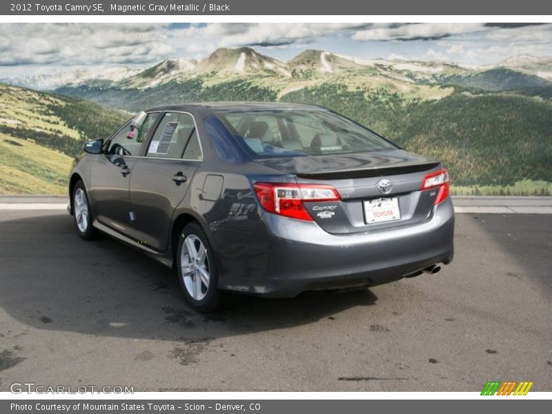 Magnetic Gray Metallic / Black 2012 Toyota Camry SE