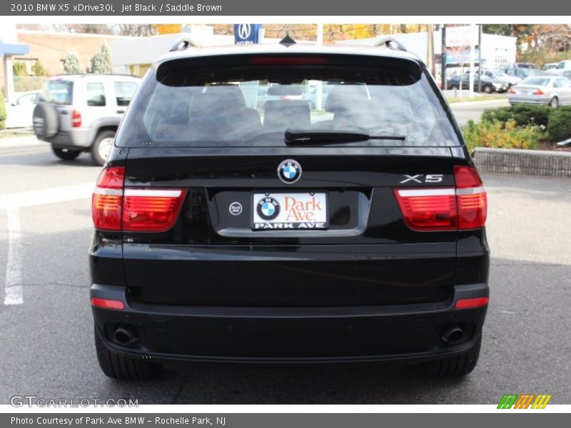 Jet Black / Saddle Brown 2010 BMW X5 xDrive30i