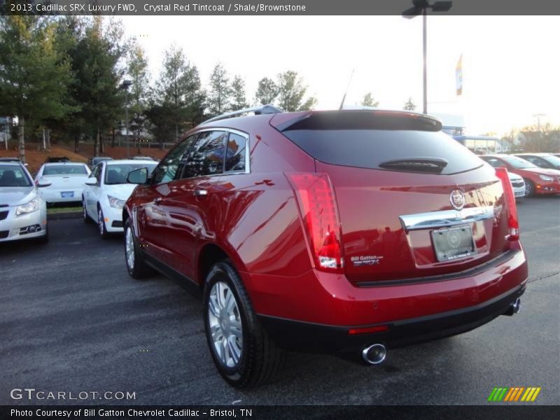 Crystal Red Tintcoat / Shale/Brownstone 2013 Cadillac SRX Luxury FWD
