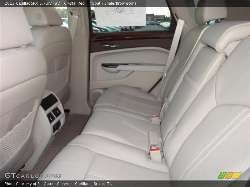 Crystal Red Tintcoat / Shale/Brownstone 2013 Cadillac SRX Luxury FWD
