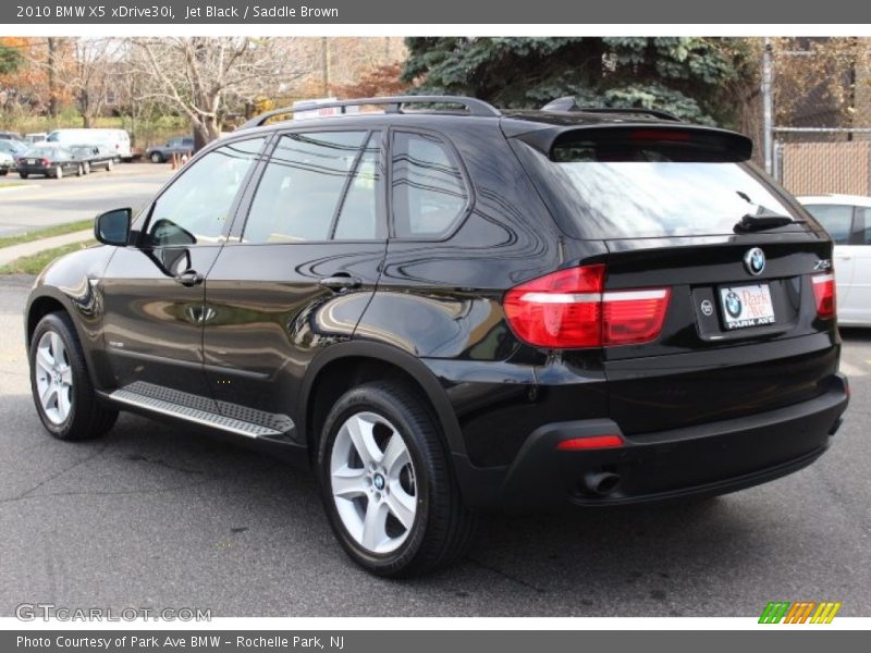 Jet Black / Saddle Brown 2010 BMW X5 xDrive30i
