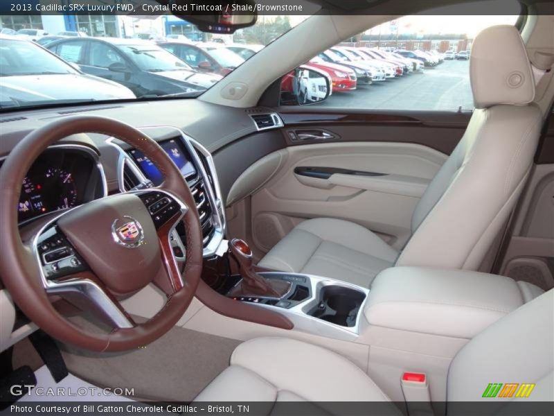 Crystal Red Tintcoat / Shale/Brownstone 2013 Cadillac SRX Luxury FWD