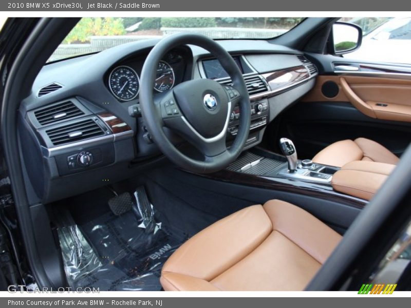 Jet Black / Saddle Brown 2010 BMW X5 xDrive30i