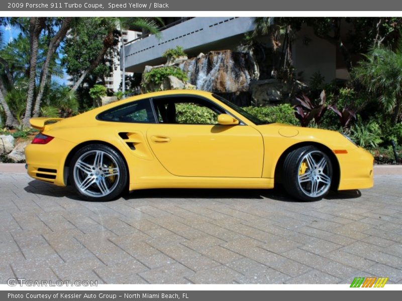  2009 911 Turbo Coupe Speed Yellow