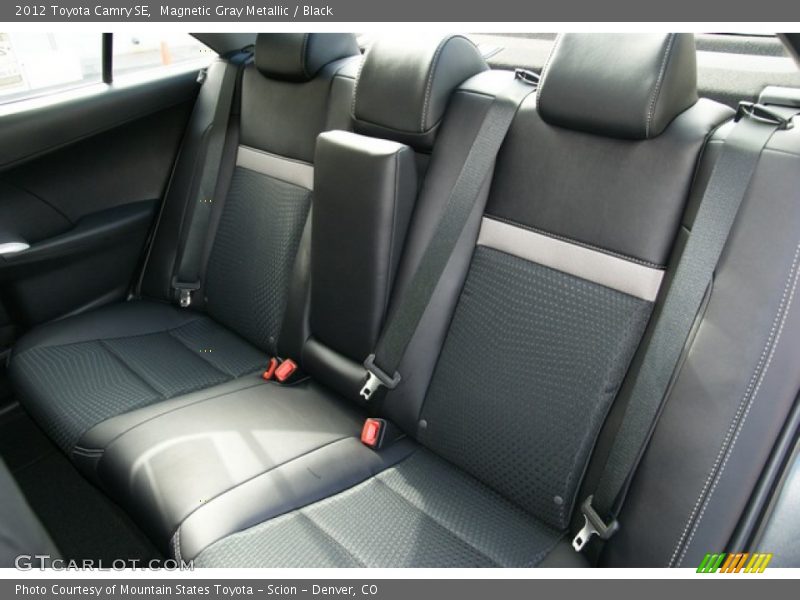Magnetic Gray Metallic / Black 2012 Toyota Camry SE