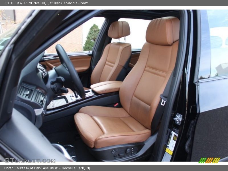 Jet Black / Saddle Brown 2010 BMW X5 xDrive30i