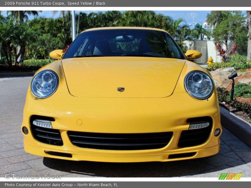  2009 911 Turbo Coupe Speed Yellow