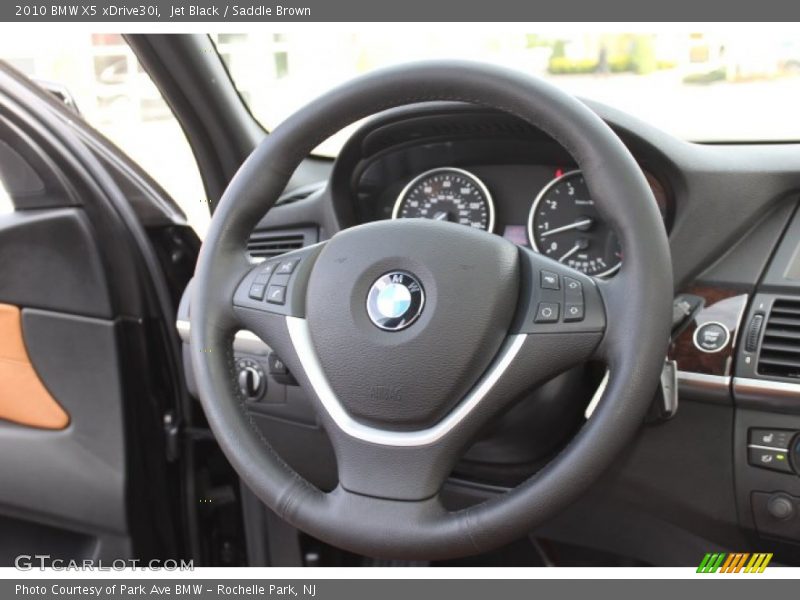 Jet Black / Saddle Brown 2010 BMW X5 xDrive30i