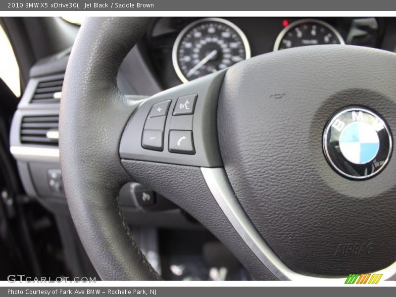 Jet Black / Saddle Brown 2010 BMW X5 xDrive30i