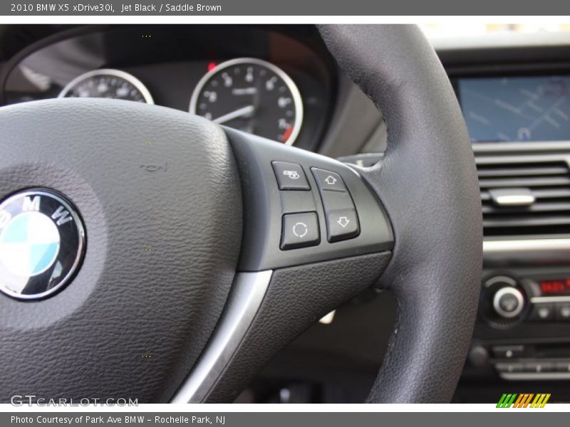 Jet Black / Saddle Brown 2010 BMW X5 xDrive30i
