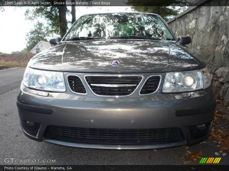 Smoke Beige Metallic / Sand Beige 2005 Saab 9-5 Aero Sedan