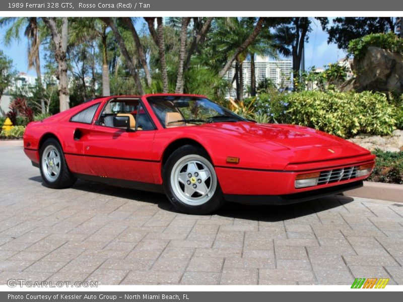 Front 3/4 View of 1989 328 GTS