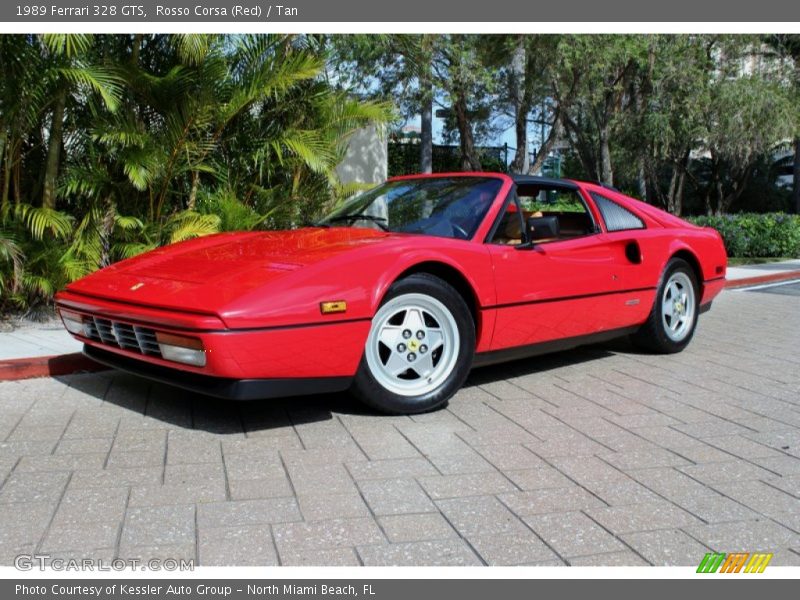 Front 3/4 View of 1989 328 GTS