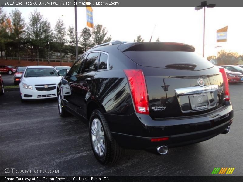 Black Ice Metallic / Ebony/Ebony 2013 Cadillac SRX Luxury FWD