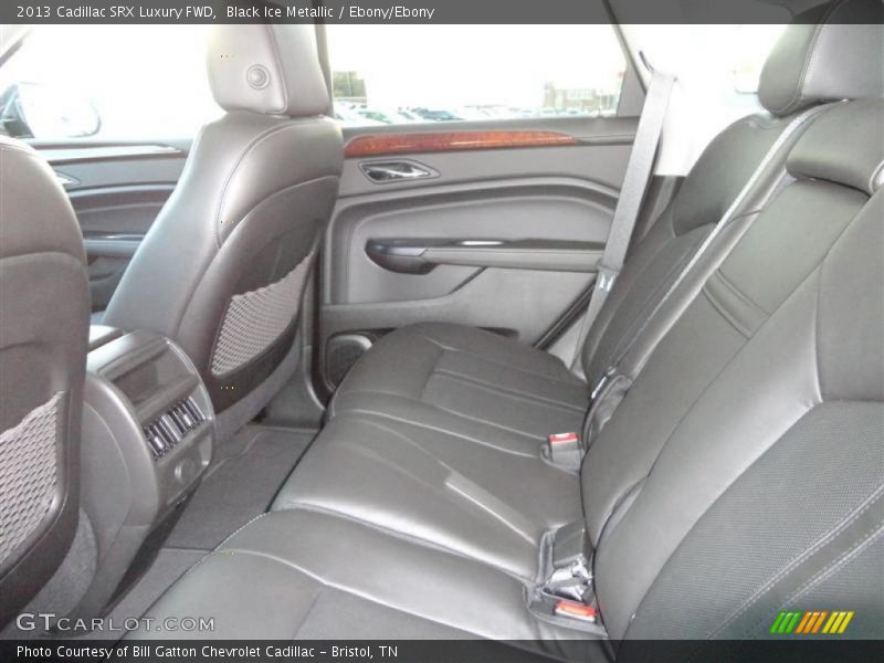 Black Ice Metallic / Ebony/Ebony 2013 Cadillac SRX Luxury FWD