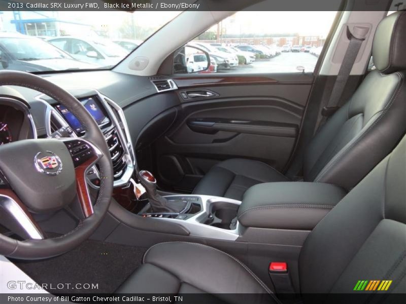 Black Ice Metallic / Ebony/Ebony 2013 Cadillac SRX Luxury FWD