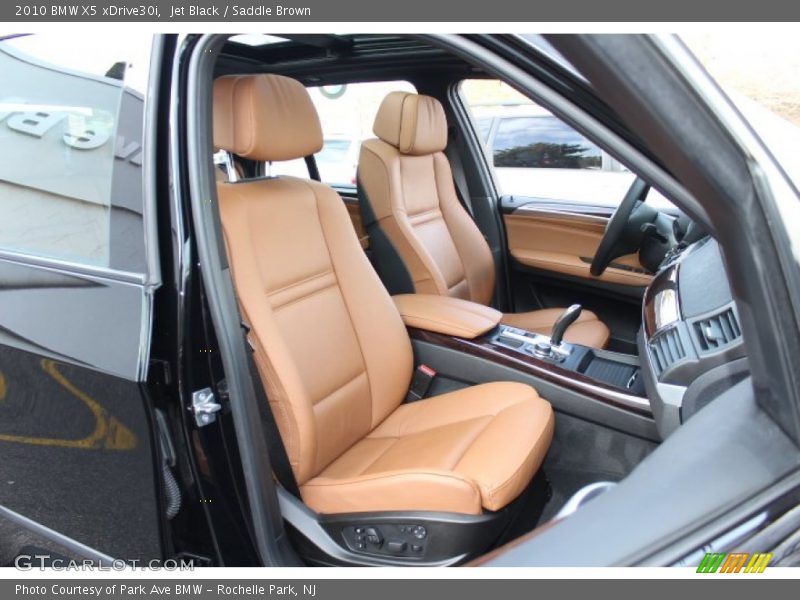 Jet Black / Saddle Brown 2010 BMW X5 xDrive30i