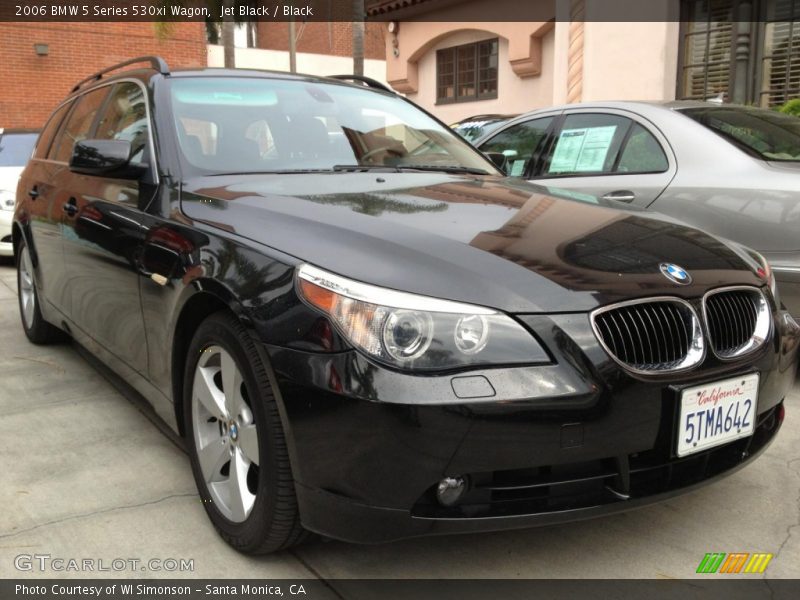 Jet Black / Black 2006 BMW 5 Series 530xi Wagon