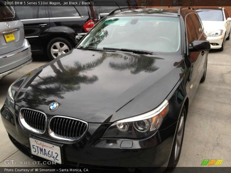 Jet Black / Black 2006 BMW 5 Series 530xi Wagon