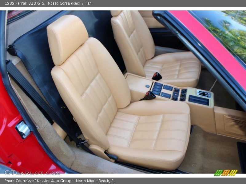 Front Seat of 1989 328 GTS