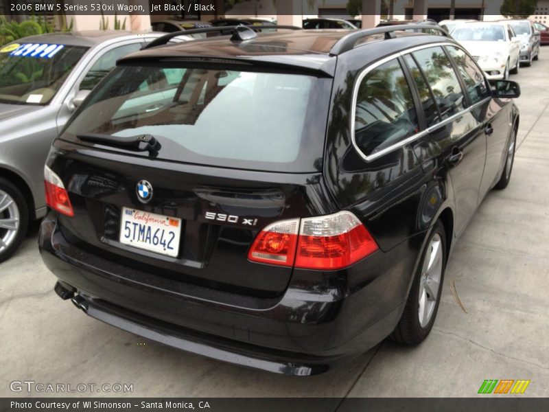 Jet Black / Black 2006 BMW 5 Series 530xi Wagon