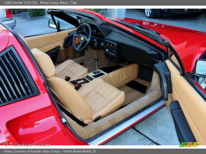  1989 328 GTS Tan Interior