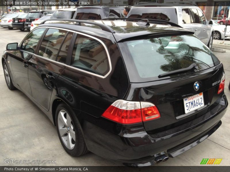 Jet Black / Black 2006 BMW 5 Series 530xi Wagon