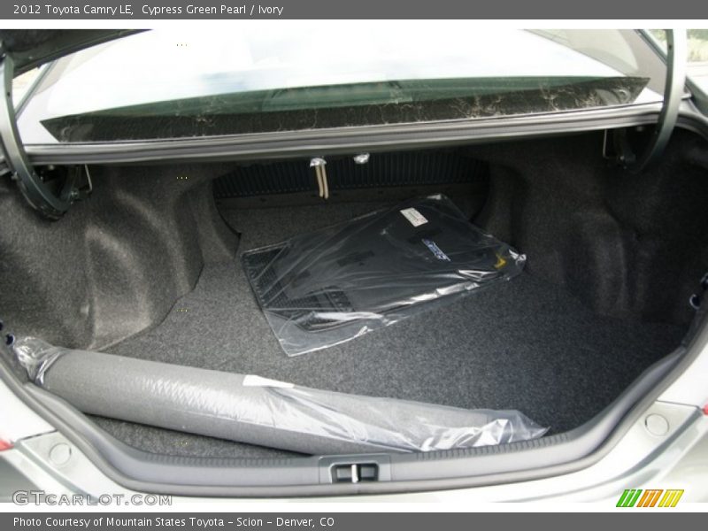 Cypress Green Pearl / Ivory 2012 Toyota Camry LE