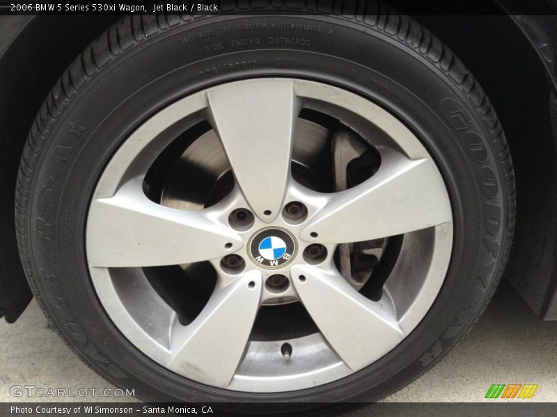Jet Black / Black 2006 BMW 5 Series 530xi Wagon