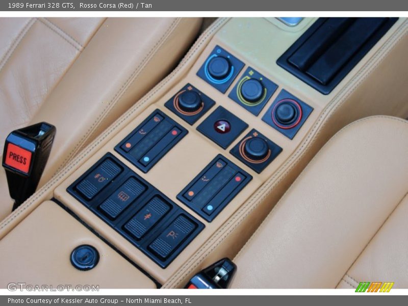Controls of 1989 328 GTS